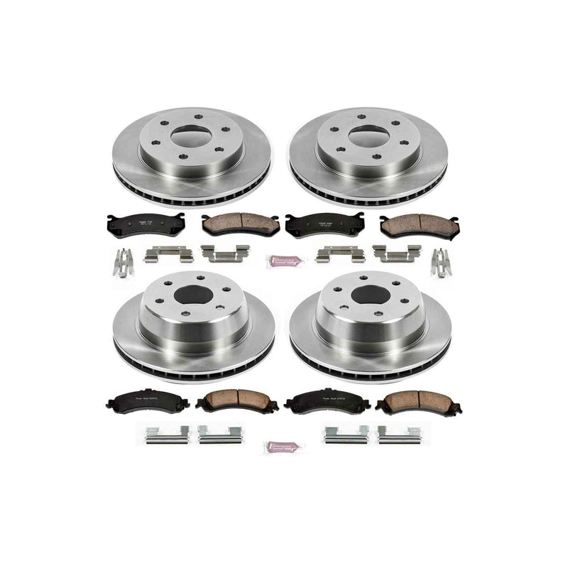 PowerStop Z17 Evolution Plus Stock Replacement Brake Kits KOE2015 PowerStop Autoparts