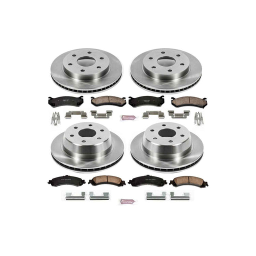 PowerStop Z17 Evolution Plus Stock Replacement Brake Kits KOE2015 PowerStop Autoparts
