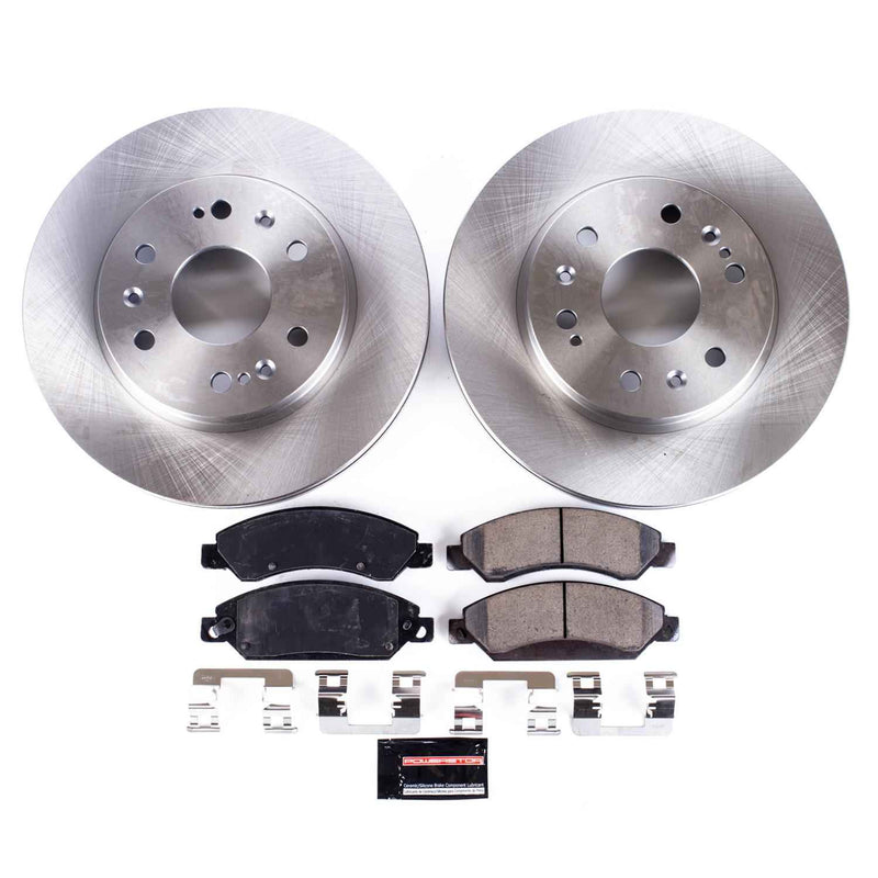 PowerStop Z17 Evolution Plus Stock Replacement Brake Kits KOE2067 PowerStop Autoparts