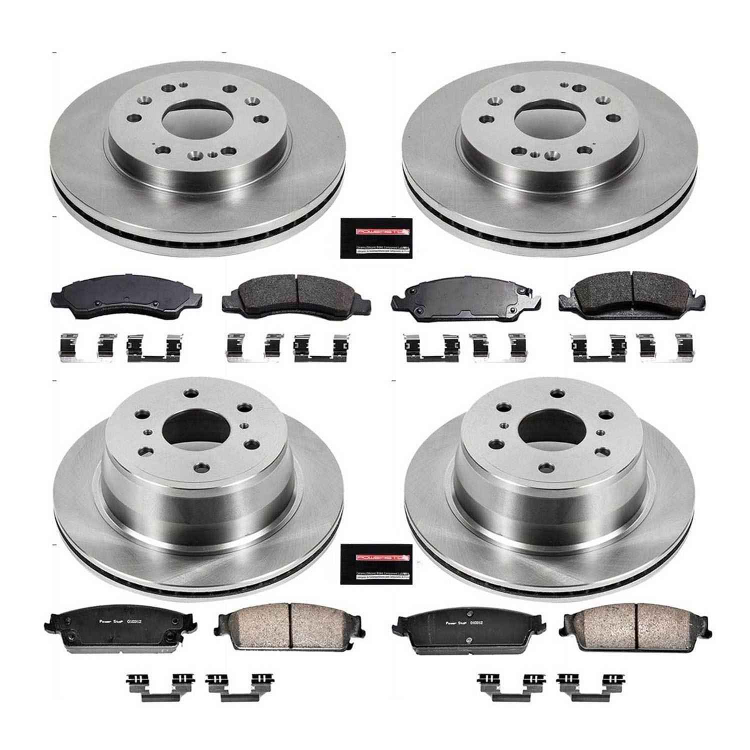 PowerStop Z17 Evolution Plus Stock Replacement Brake Kits KOE2070