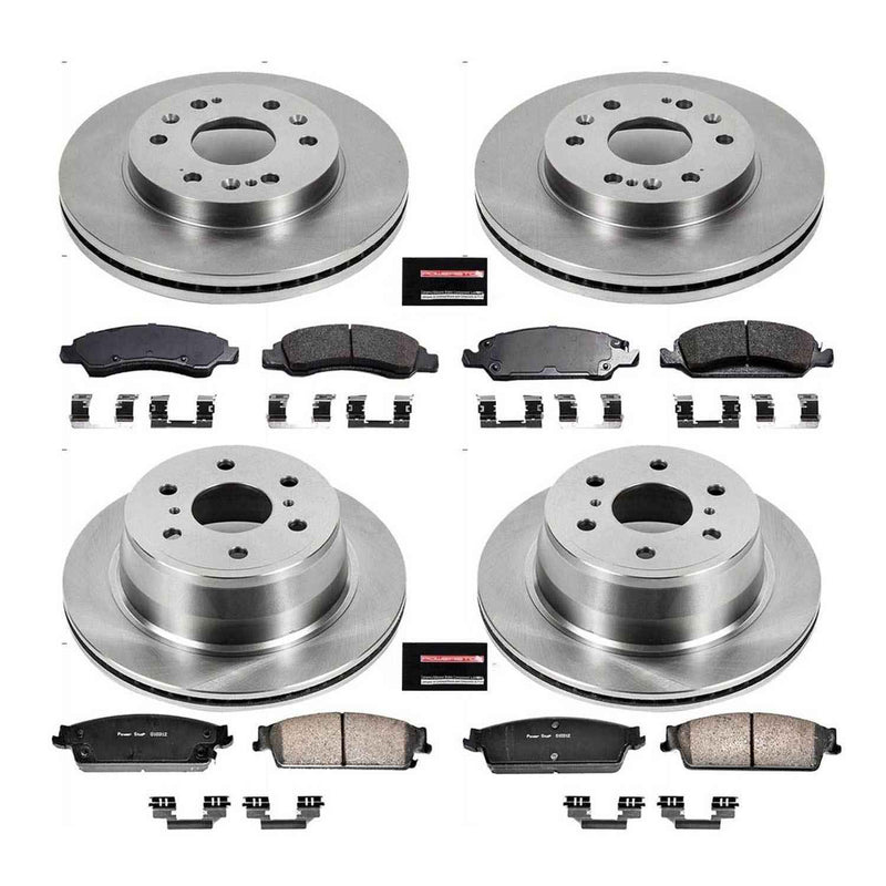 PowerStop Z17 Evolution Plus Stock Replacement Brake Kits KOE2070 PowerStop Autoparts