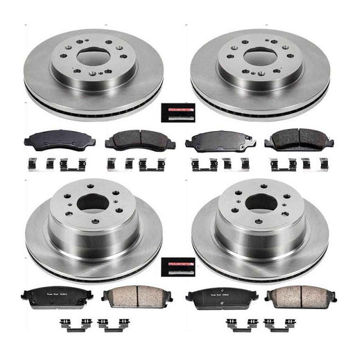 PowerStop Z17 Evolution Plus Stock Replacement Brake Kits KOE2070 PowerStop Autoparts