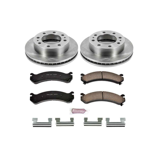 PowerStop Z17 Evolution Plus Stock Replacement Brake Kits KOE2071 PowerStop Autoparts