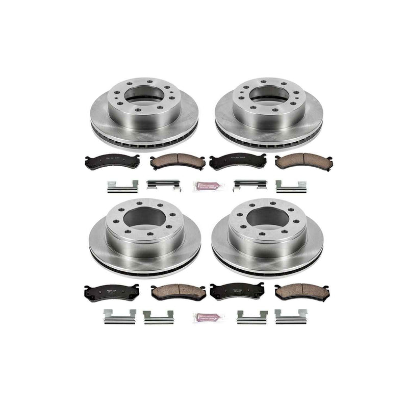 PowerStop Z17 Evolution Plus Stock Replacement Brake Kits KOE2073 PowerStop Autoparts