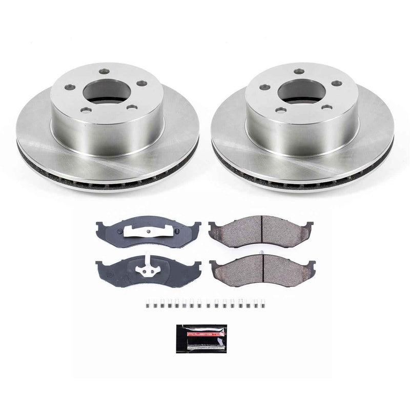 PowerStop Z17 Evolution Plus Stock Replacement Brake Kits KOE2119 PowerStop Autoparts