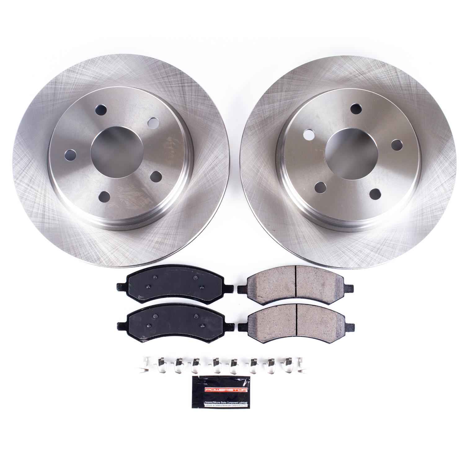 PowerStop Z17 Evolution Plus Stock Replacement Brake Kits KOE2163