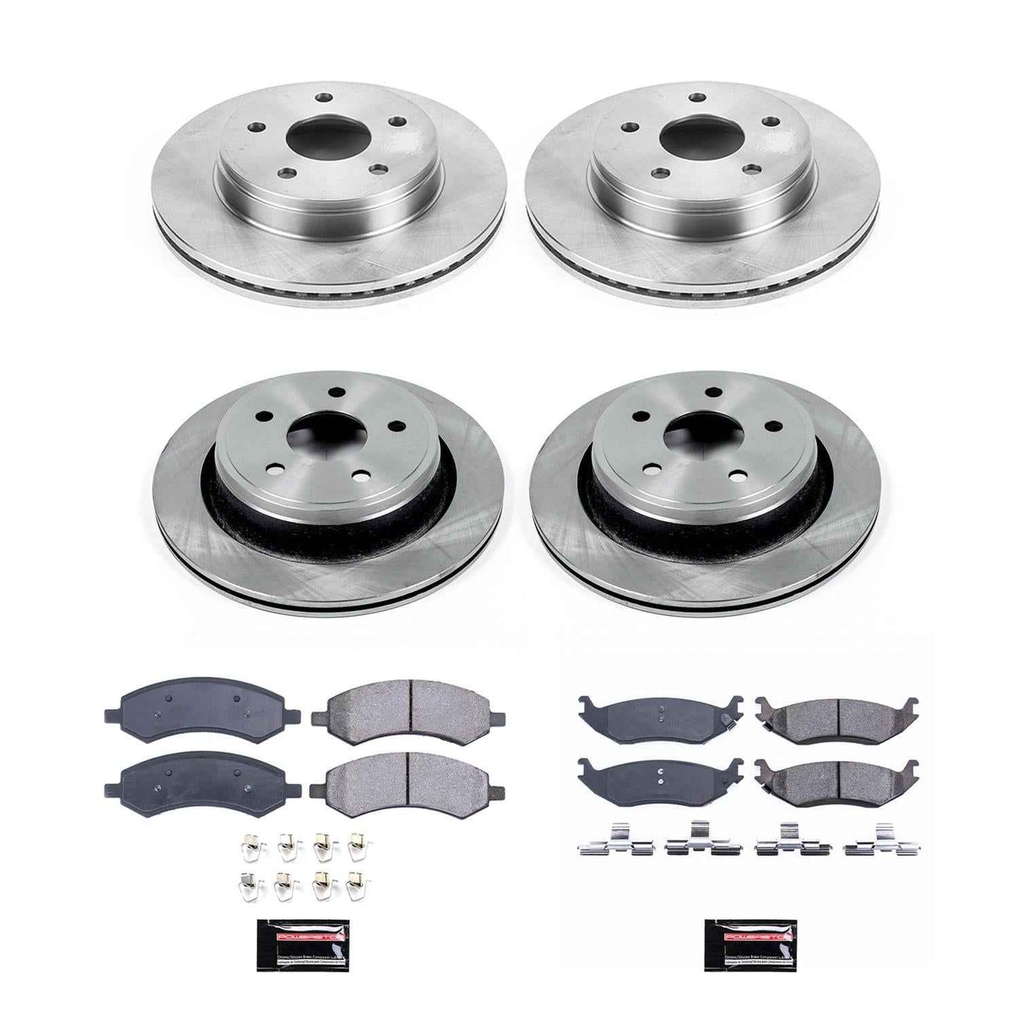 PowerStop Z17 Evolution Plus Stock Replacement Brake Kits KOE2164