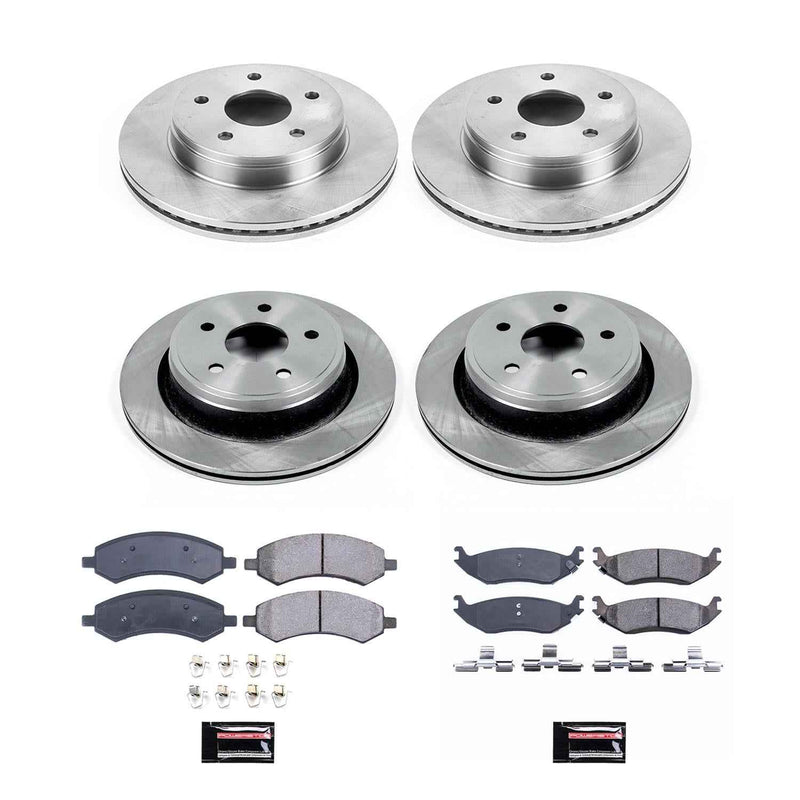 PowerStop Z17 Evolution Plus Stock Replacement Brake Kits KOE2164 PowerStop Autoparts