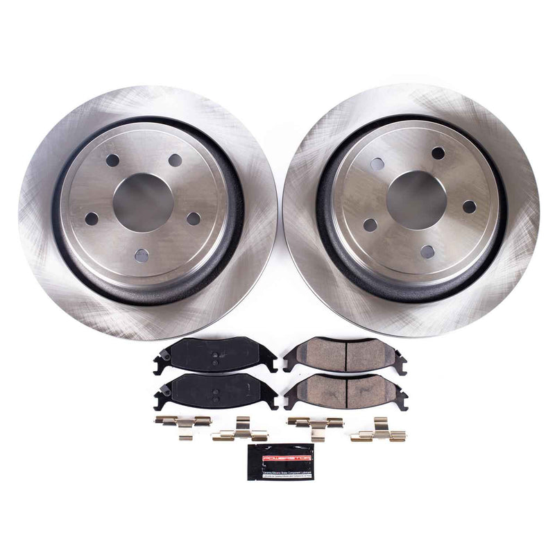 PowerStop Z17 Evolution Plus Stock Replacement Brake Kits KOE2172 PowerStop Autoparts