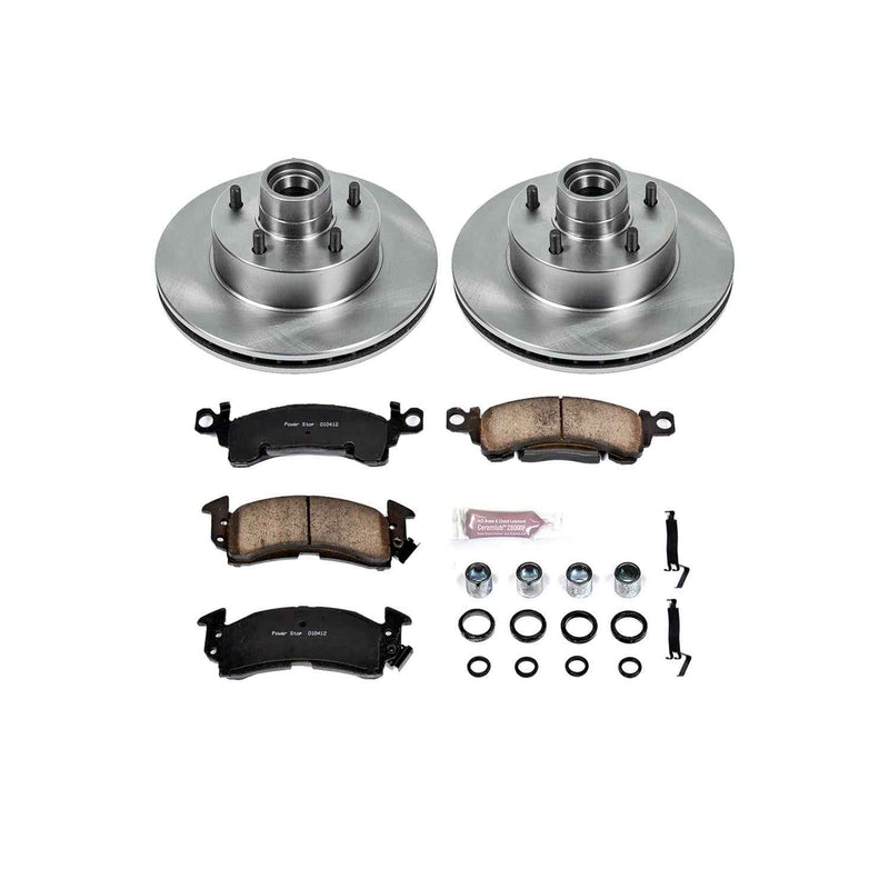 PowerStop Z17 Evolution Plus Stock Replacement Brake Kits KOE2580 PowerStop Autoparts