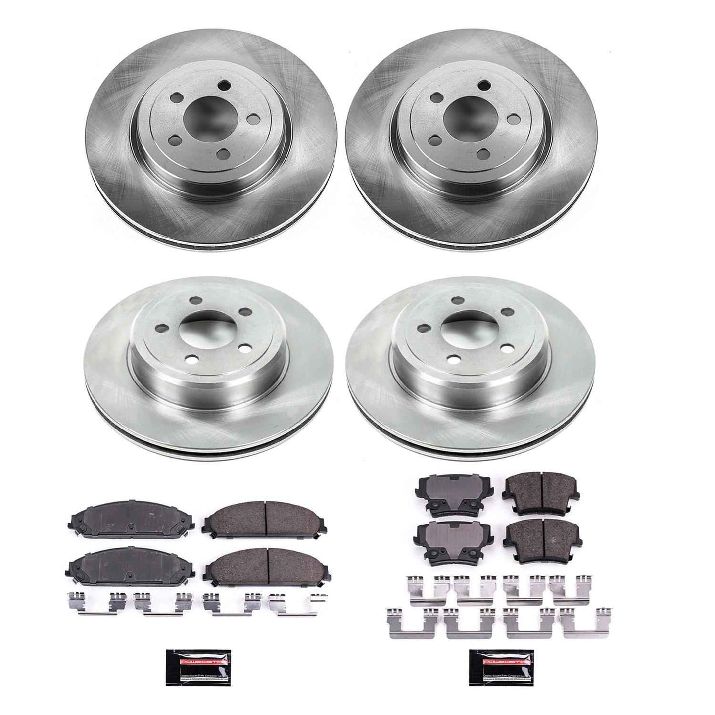 PowerStop Z17 Evolution Plus Stock Replacement Brake Kits KOE2853