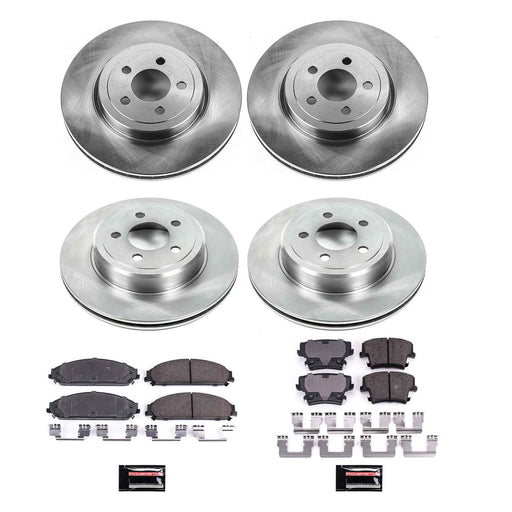 PowerStop Z17 Evolution Plus Stock Replacement Brake Kits KOE2853 PowerStop Autoparts
