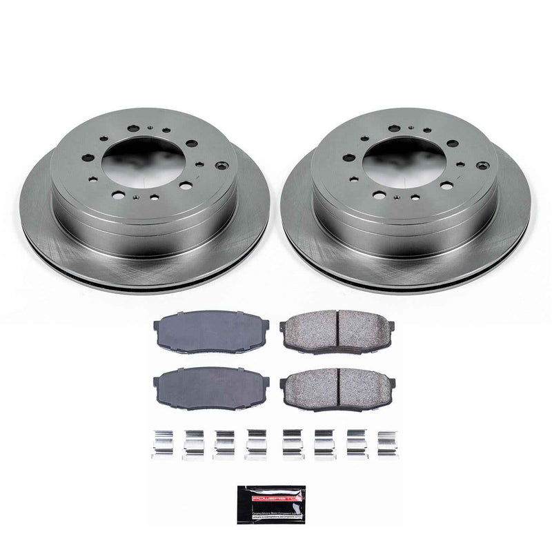 PowerStop Z17 Evolution Plus Stock Replacement Brake Kits KOE3073 PowerStop Autoparts