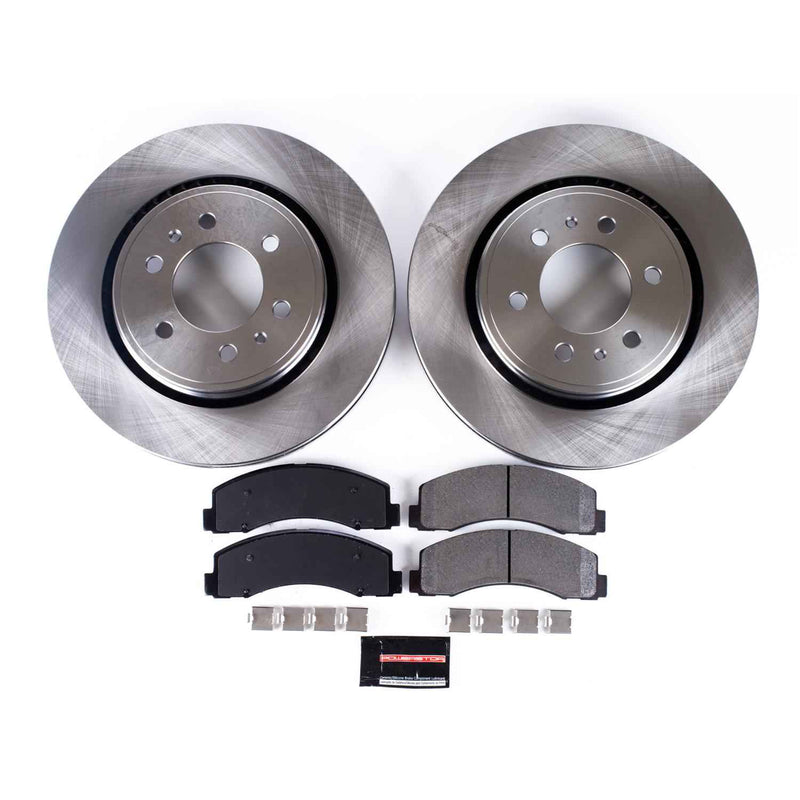 PowerStop Z17 Evolution Plus Stock Replacement Brake Kits for 2010-2021 EXPEDITION, NAVIGATOR, 2010-2020 F-150 - KOE3167 PowerStop Autoparts