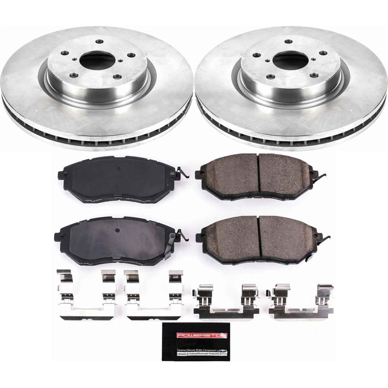 PowerStop Z17 Evolution Plus Stock Replacement Brake Kits KOE4603 PowerStop Autoparts