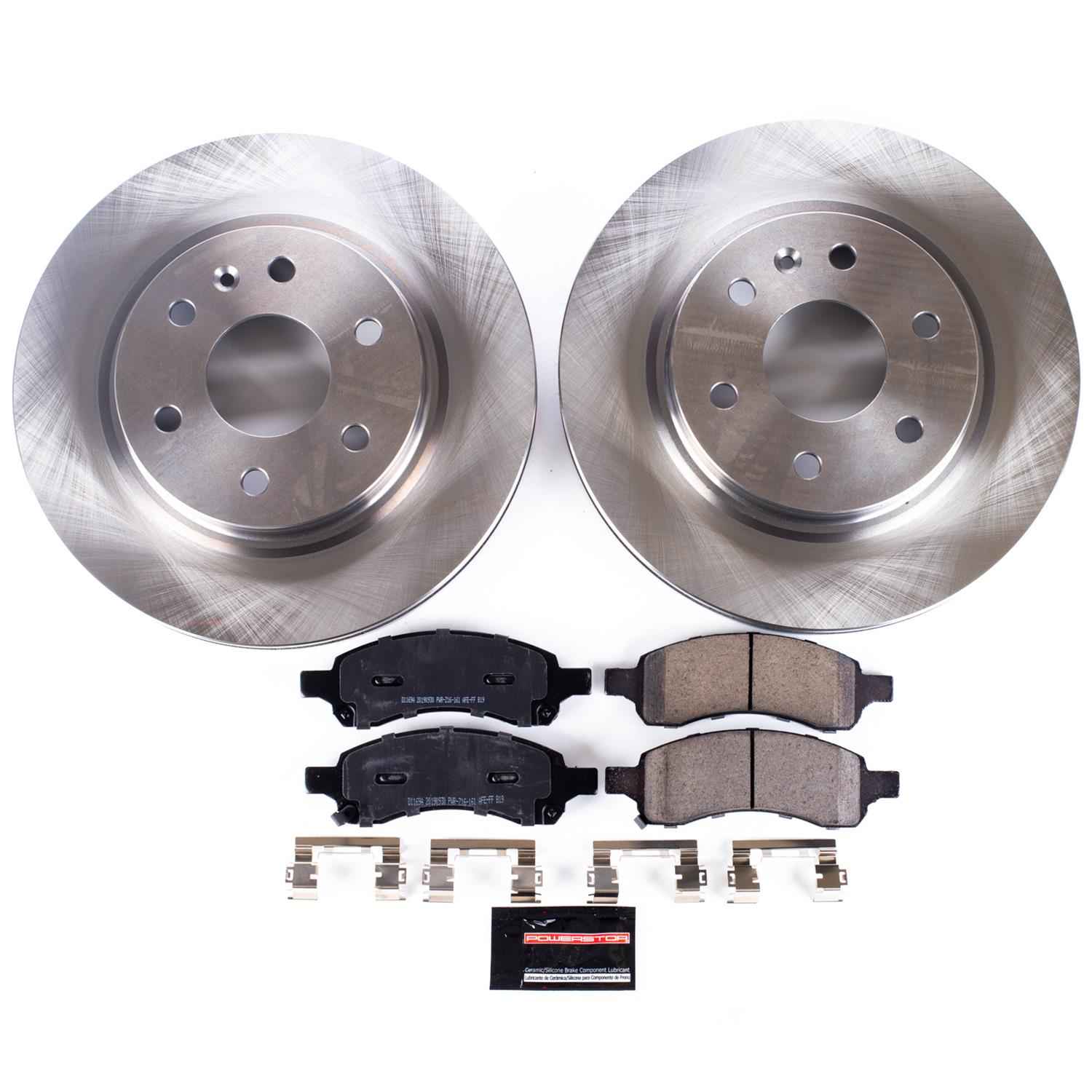 PowerStop Z17 Evolution Plus Stock Replacement Brake Kits KOE4657