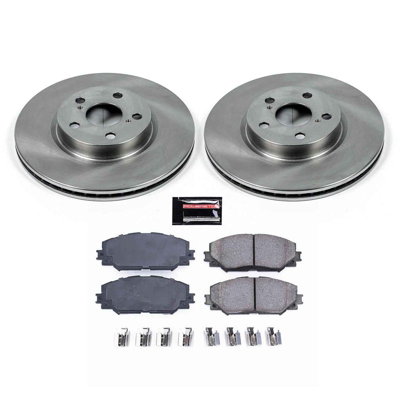 PowerStop Z17 Evolution Plus Stock Replacement Brake Kits KOE4669 PowerStop Autoparts