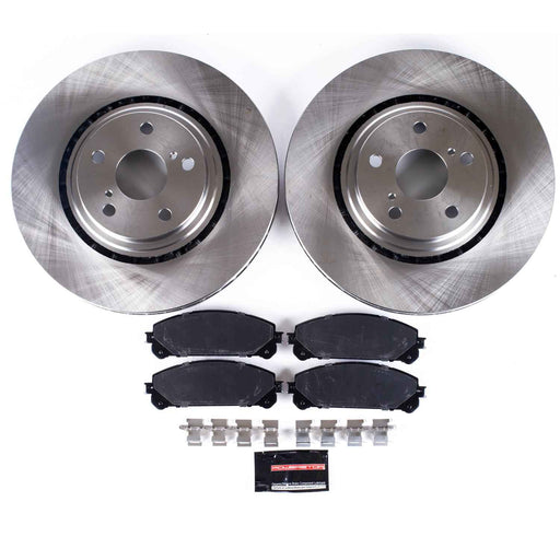 PowerStop Z17 Evolution Plus Stock Replacement Brake Kits KOE4713 PowerStop Autoparts