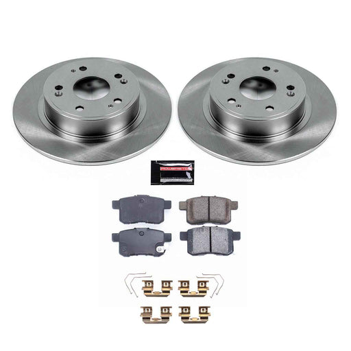 PowerStop Z17 Evolution Plus Stock Replacement Brake Kits for 2011-2017 ACCORD, 2011-2014 TSX - KOE5368 PowerStop Autoparts