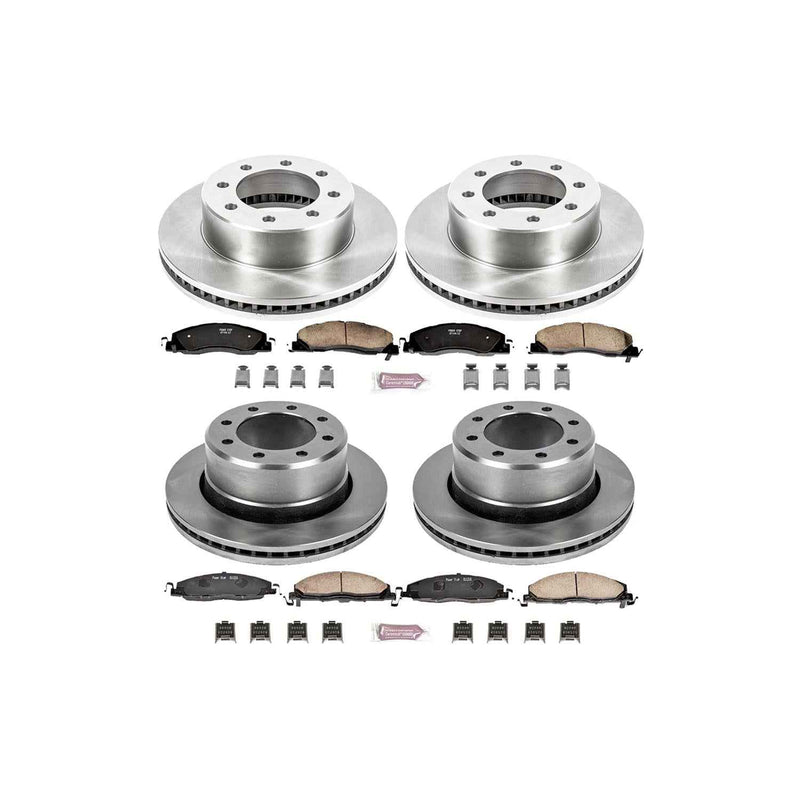 PowerStop Z17 Evolution Plus Stock Replacement Brake Kits KOE5458 PowerStop Autoparts