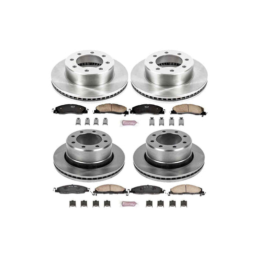PowerStop Z17 Evolution Plus Stock Replacement Brake Kits KOE5458 PowerStop Autoparts