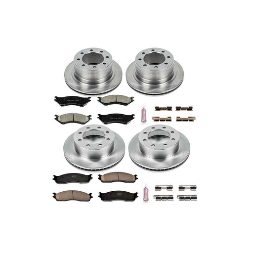 PowerStop Z17 Evolution Plus Stock Replacement Brake Kits for 2003-2008 RAM 3500, RAM 2500, 2006-2008 RAM 1500 - KOE5468 PowerStop Autoparts