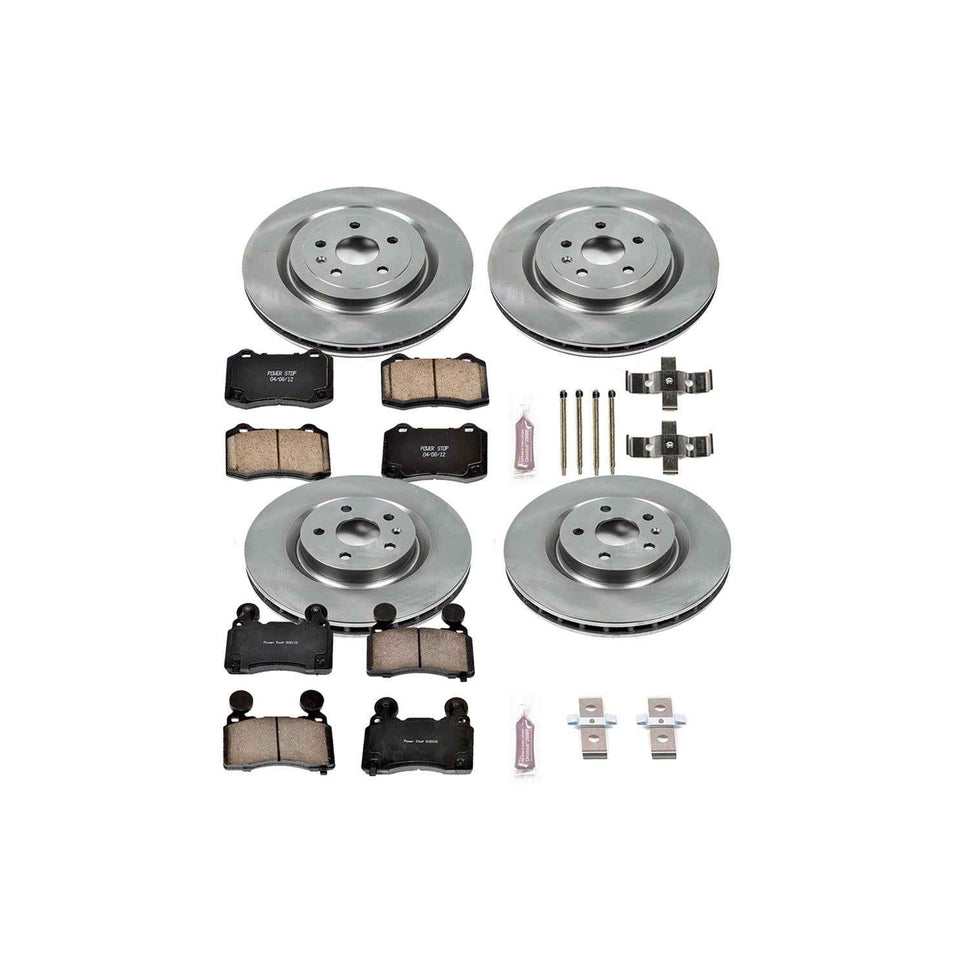 PowerStop Z17 Evolution Plus Stock Replacement Brake Kits for 2010-2015 CAMARO - KOE5603