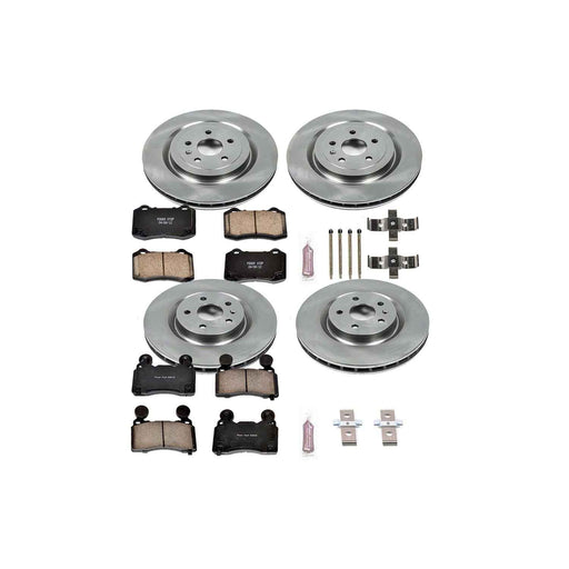 PowerStop Z17 Evolution Plus Stock Replacement Brake Kits for 2010-2015 CAMARO - KOE5603 PowerStop Autoparts