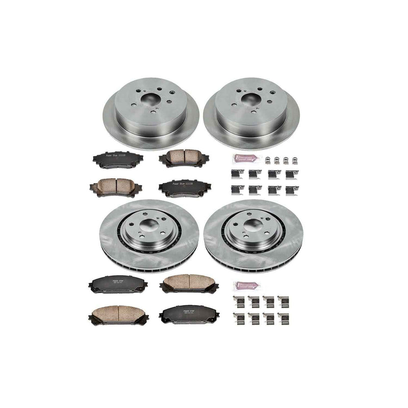 PowerStop Z17 Evolution Plus Stock Replacement Brake Kits KOE5828 PowerStop Autoparts