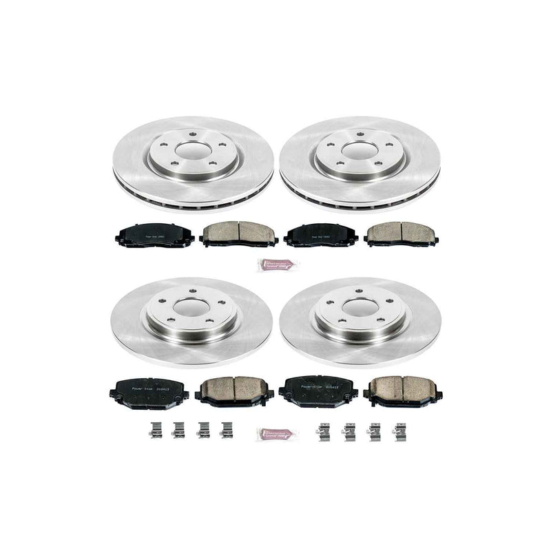 PowerStop Z17 Evolution Plus Stock Replacement Brake Kits KOE5960 PowerStop Autoparts