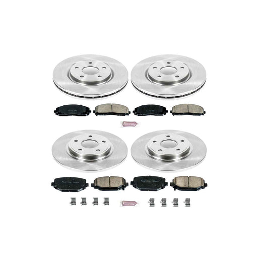 PowerStop Z17 Evolution Plus Stock Replacement Brake Kits KOE5960 PowerStop Autoparts