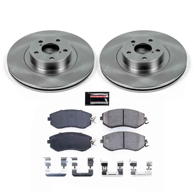 PowerStop Z17 Evolution Plus Stock Replacement Brake Kits KOE6082 PowerStop Autoparts