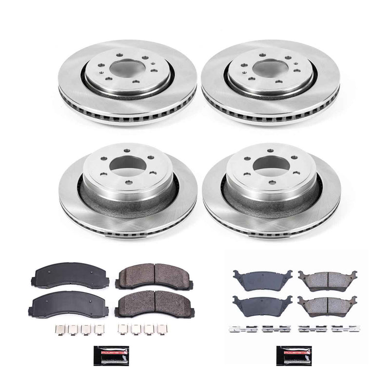 PowerStop Z17 Evolution Plus Stock Replacement Brake Kits for 2012-2018 F-150 - KOE6268 PowerStop Autoparts