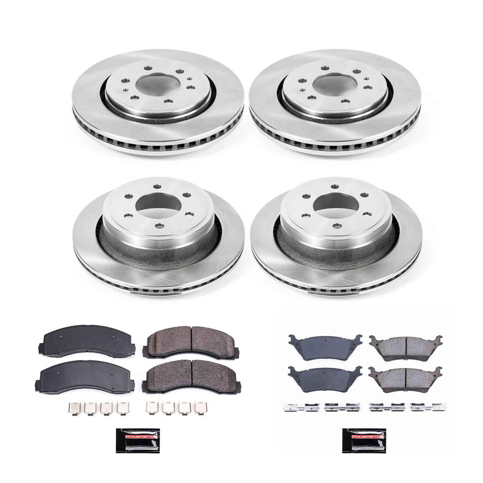 PowerStop Z17 Evolution Plus Stock Replacement Brake Kits for 2012-2018 F-150 - KOE6268