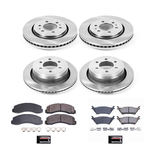 PowerStop Z17 Evolution Plus Stock Replacement Brake Kits for 2012-2018 F-150 - KOE6268 PowerStop Autoparts