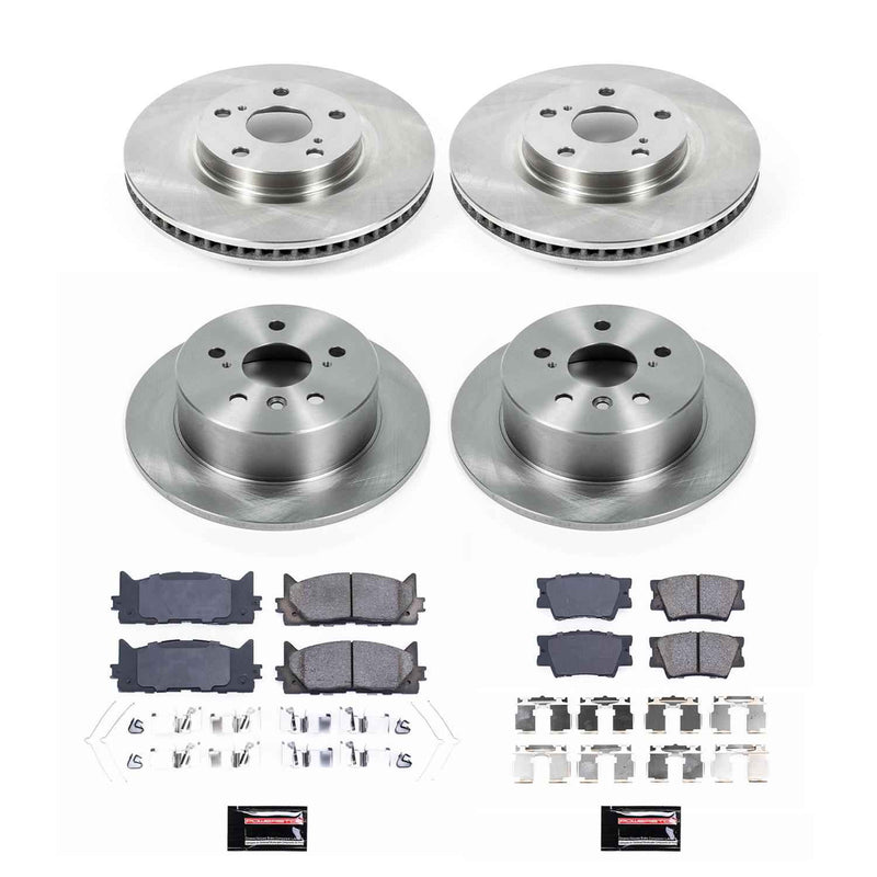 PowerStop Z17 Evolution Plus Stock Replacement Brake Kits KOE6480 PowerStop Autoparts