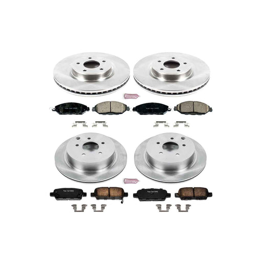 PowerStop Z17 Evolution Plus Stock Replacement Brake Kits KOE6497 PowerStop Autoparts