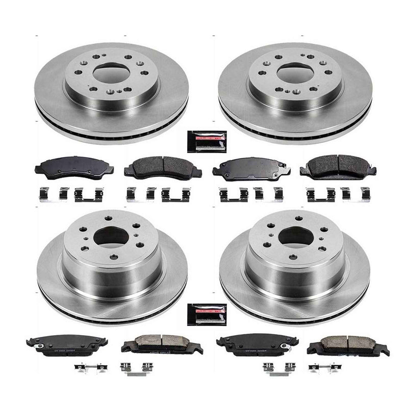 PowerStop Z17 Evolution Plus Stock Replacement Brake Kits KOE6560 PowerStop Autoparts