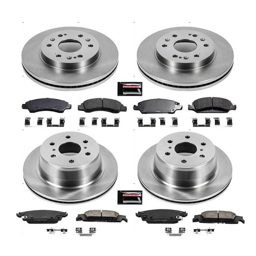 PowerStop Z17 Evolution Plus Stock Replacement Brake Kits KOE6560 PowerStop Autoparts