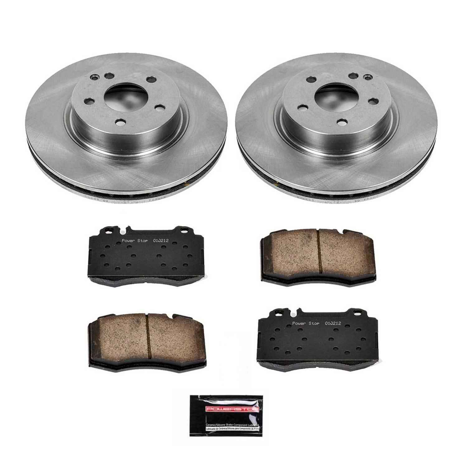 PowerStop Z17 Evolution Plus Stock Replacement Brake Kits for 2011-2025 LEAF, 2014-2020 ROGUE, 2017-2022 ROGUE SPORT - KOE6761