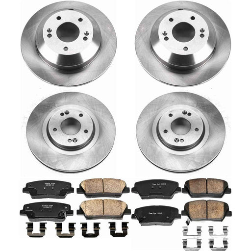 PowerStop Z17 Evolution Plus Stock Replacement Brake Kits for 2016-2020 SORENTO - KOE7063 PowerStop Autoparts
