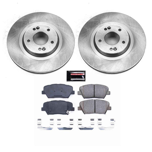 PowerStop Z17 Evolution Plus Stock Replacement Brake Kits for 2013-2018 SANTA FE SPORT, 2014-2020 SORENTO - KOE7064 PowerStop Autoparts