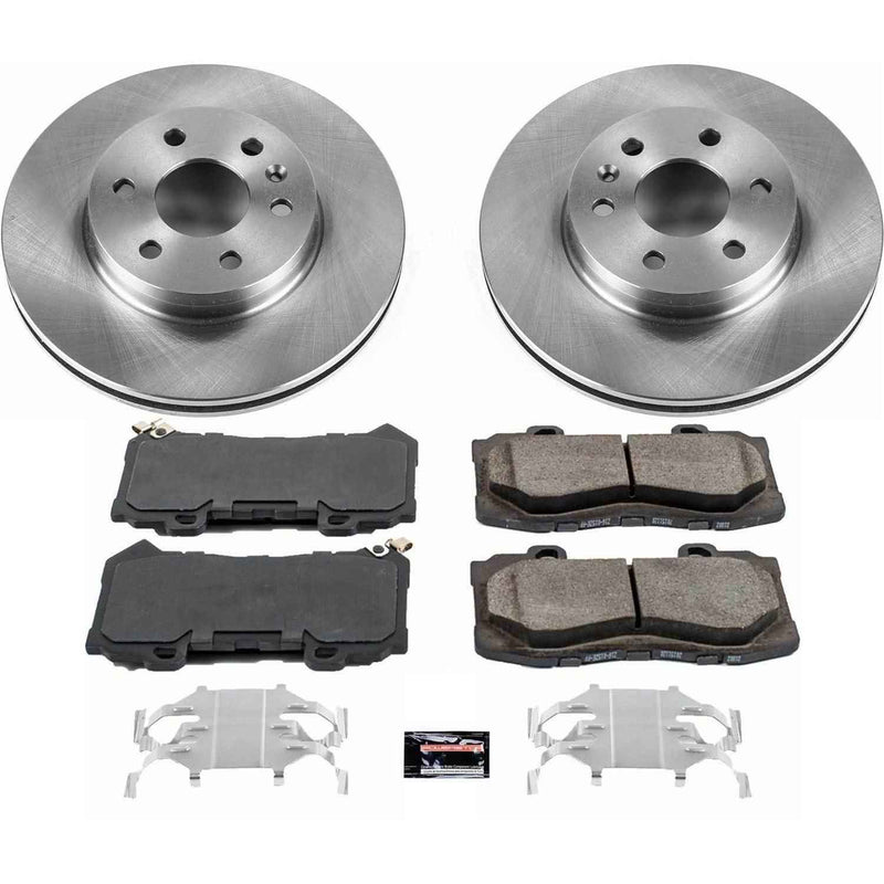 PowerStop Z17 Evolution Plus Stock Replacement Brake Kits for 2015-2020 CANYON, COLORADO - KOE7126 PowerStop Autoparts