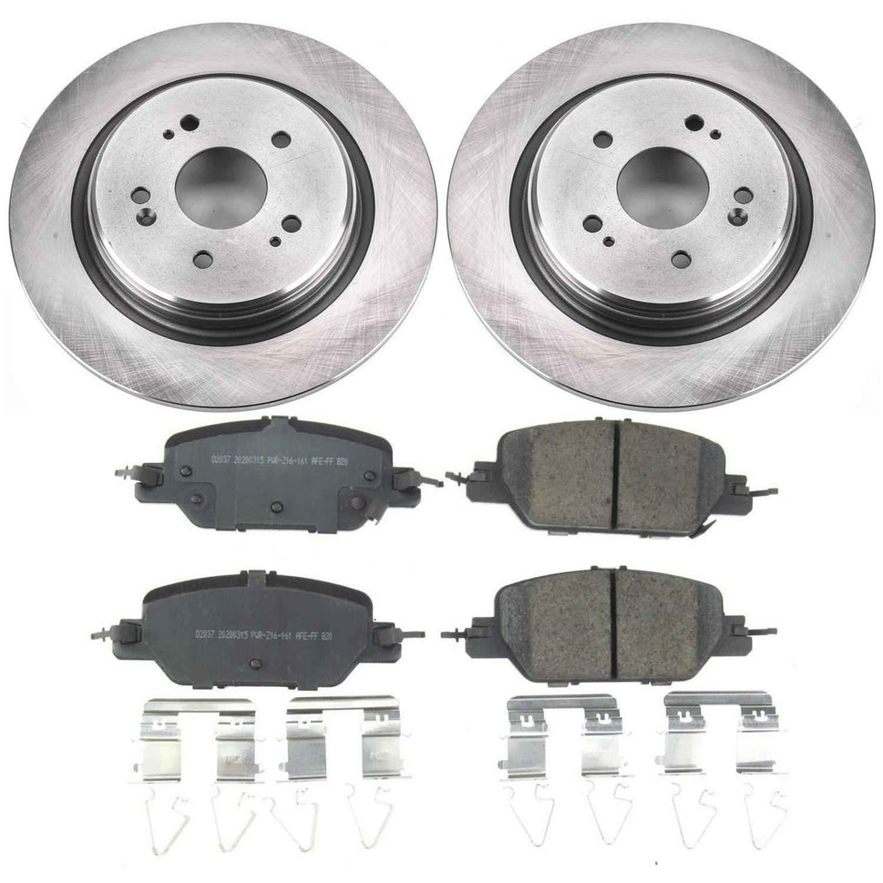 PowerStop Z17 Evolution Plus Stock Replacement Brake Kits for 2017-2025 CR-V - KOE7528