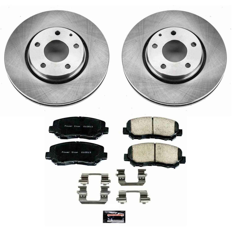PowerStop Z17 Evolution Plus Stock Replacement Brake Kits for 2016-2024 CX-5 - KOE7689 PowerStop Autoparts