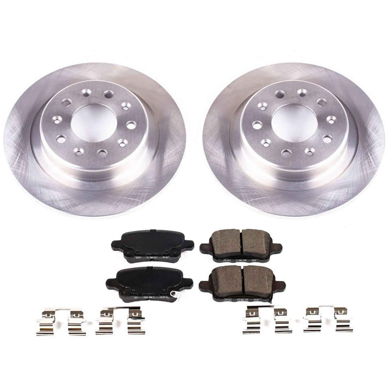 PowerStop Z17 Evolution Plus Stock Replacement Brake Kits for 2018-2021 EQUINOX, 2019 LACROSSE, 2021 TERRAIN - KOE7721 PowerStop Autoparts