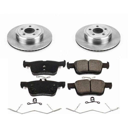 PowerStop Z17 Rear Evolution Plus Stock Replacement Brake Kits for 2017-2019 ESCAPE, 2017-2020 FUSION - KOE7723 PowerStop Autoparts
