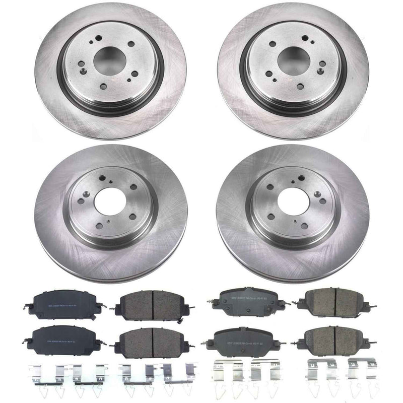 PowerStop Z17 Evolution Plus Stock Replacement Brake Kits for 2017-2025 CR-V - KOE7873 PowerStop Autoparts