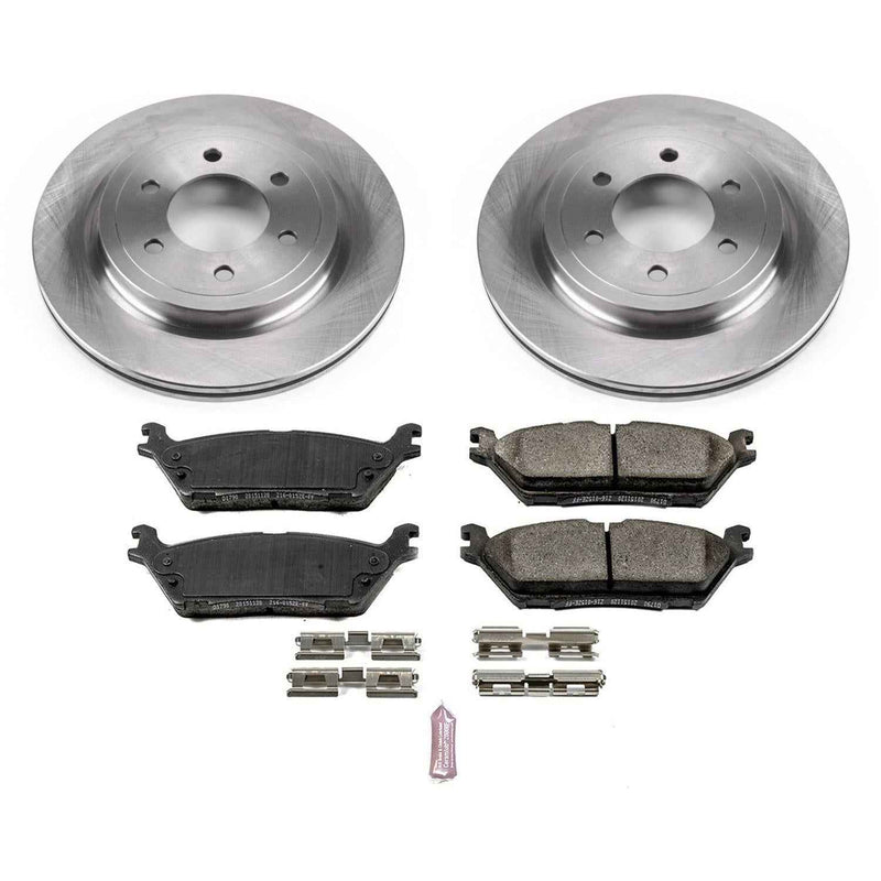 PowerStop Z17 Evolution Plus Stock Replacement Brake Kits for 2018-2021 EXPEDITION, NAVIGATOR, 2018-2020 F-150 - KOE8030 PowerStop Autoparts