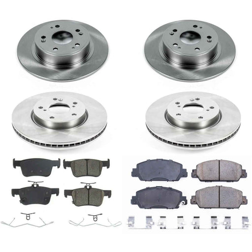 PowerStop Z17 Evolution Plus Stock Replacement Brake Kits for 2018-2022 ACCORD - KOE8066 PowerStop Autoparts